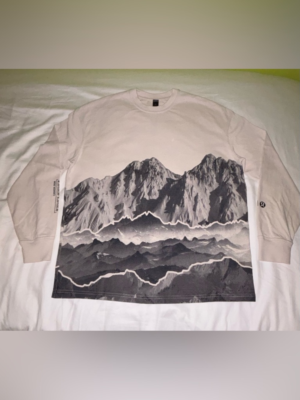 Lululemon Unisex Special Edition Mountain Range Long Sleeve Crew